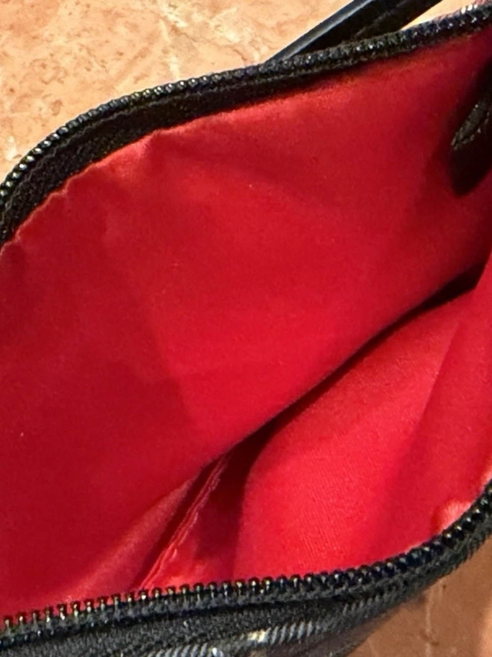 Coach Poppy Tartan Plaid Wristlet - Picture 6 of 8